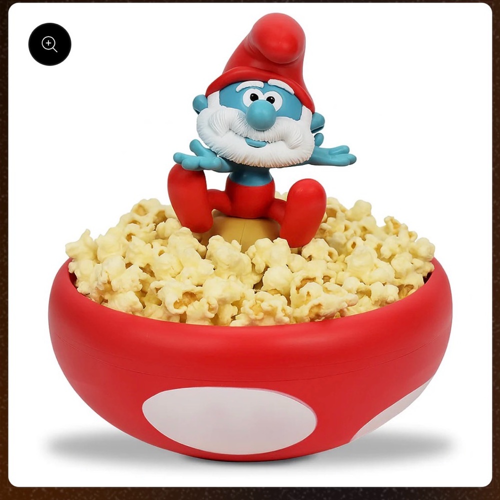 Smurfs Mushroom Popcorn Bucket
